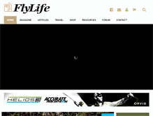 Tablet Screenshot of flylife.com.au